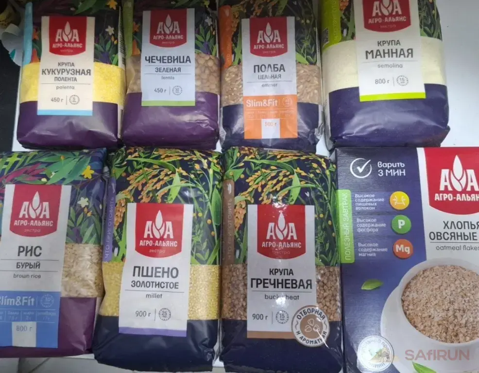 ПРОДУКТЫ ИЗ РОССИИ