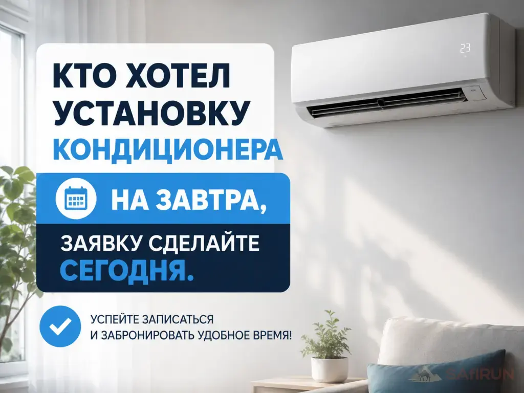 Кондиционеры Рассрочка платежа